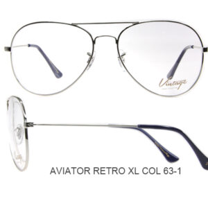 VINTAGE AVIATOR RETRO XL COL 63-1