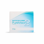 Bausch & Lomb Purevision2 Contact Lens - Spherical | Monthly Disposable | Silicone Hydrogel Material | (Pack of 6)