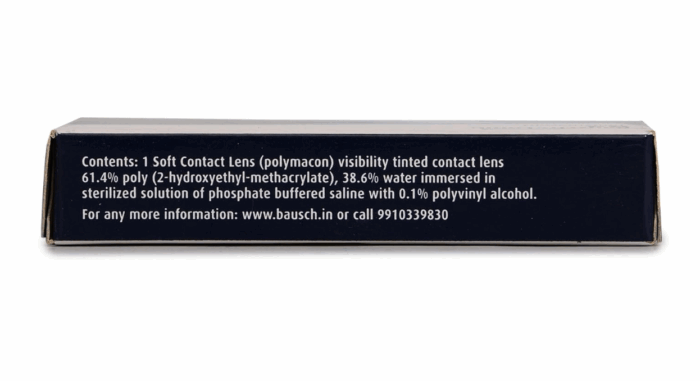 Bausch & Lomb B4 Contact Lens - Spherical | Yearly Disposable | Hydrogel Material | (Pack of 1) - Image 3