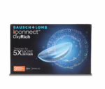 Bausch & Lomb Iconnect Oxyrich Contact Lens - Spherical Monthly Disposable Silicone Hydrogel Material ( Pack of 3