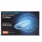 Bausch & Lomb Iconnect Oxyrich Contact Lens - Spherical Monthly Disposable Silicone Hydrogel Material ( Pack of 3