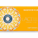 Bausch & Lomb Lacelle Natural Look Color Contact Lens | with Power | Quarterly Disposable | Hydrogel Material | (Pack of 1)