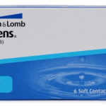 Bausch & Lomb Soflens59 Contact Lens - Spherical | Monthly Disposable | Hydrogel Material | (Pack of 6)