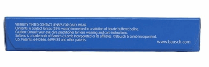 Bausch & Lomb Soflens59 Contact Lens - Spherical | Monthly Disposable | Hydrogel Material | (Pack of 6) - Image 5