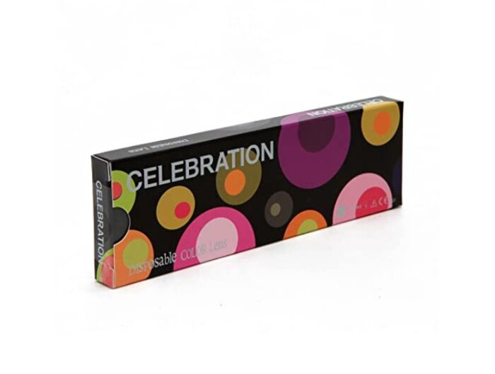Celebration Color Weekly Coloured Contact Lenses 5 Pairs - Image 3