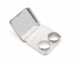 Elivate Contact Lens Case Container Kit with Mirror Golden - Image 2
