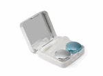Elivate Contact Lens Case Container Kit with Mirror Silver - Image 3
