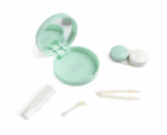 Elivate Contact Lens Case Container Kit with Mirror SEA GREEN - Image 4