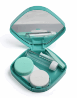 Elivate Contact Lens Case Container Kit with Mirror GREEN - Image 2