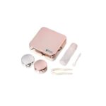 Elivate Contact Lens Case Container Kit with Mirror Light Pink