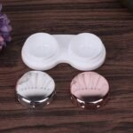 Elivate Contact Lens Case Container Kit with Mirror Light Pink - Image 2