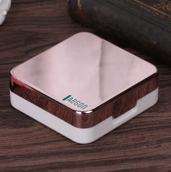 Elivate Contact Lens Case Container Kit with Mirror Light Pink - Image 3