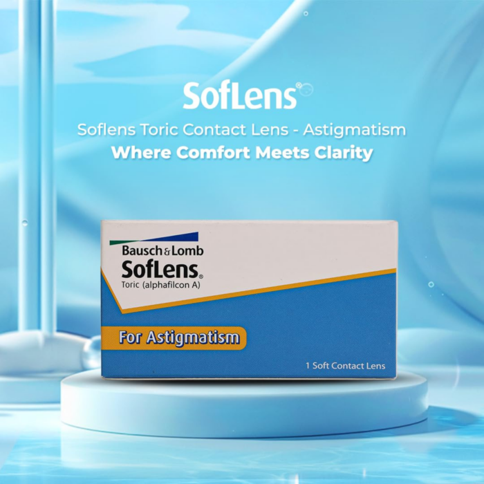 Bausch & Lomb Soflens Toric Contact Lens - Astigmatism Daily Disposable - Image 2