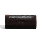 Brown Velvet Netted Case - Image 2