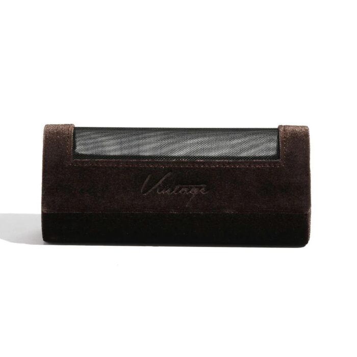 Brown Velvet Netted Case - Image 2