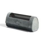 Grey Velvet Netted Case
